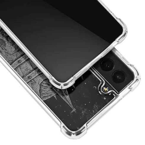 Alchemy Carta Skull Sketch Galaxy S21 FE Clear Case